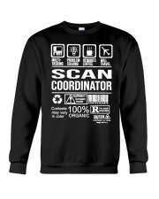 Scan Coordinator Warning Sarcasm Inside T-Shirt Funny Sarcastic T-Shirt Sayings Crewneck Sweatshirt tile