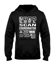 Scan Coordinator Warning Sarcasm Inside T-Shirt Funny Sarcastic T-Shirt Sayings Hooded Sweatshirt tile
