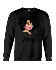 Black Girl Magic Shirt Womens Ladies African American Feminist T-Shirt Crewneck Sweatshirt tile