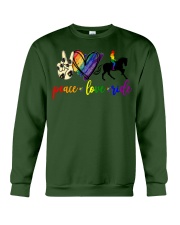 horse and girl 2 Crewneck Sweatshirt thumbnail