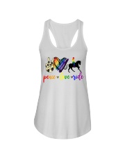 horse and girl 2 Ladies Flowy Tank thumbnail