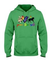 horse and girl 2 Hooded Sweatshirt thumbnail