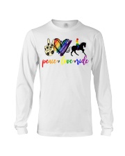 horse and girl 2 Long Sleeve Tee thumbnail