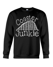 Roller Junkie Classic T-Shirt Clothing Rollercoaster Shirt For Fan Crewneck Sweatshirt tile