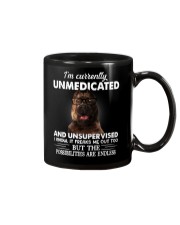 Im Curently Unmedicated And Unsuper Vised pitbull Mug thumbnail