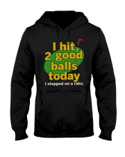 I Hit 2 Good Balls Today I Stepped On A Rake Shirt Funny Golf T-Shirt Gifts For Golfers Hooded Sweatshirt tile
