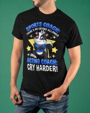 Sports Coach There's No Crying Allowed Shirt Fun Squirrel Quotes T-Shirt Coach Gifts Classic T-Shirt apparel-classic-tshirt-lifestyle-front-88