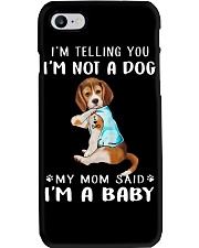 Beagle I'm Telling You I'm Not A Dog Phone Case thumbnail