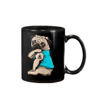 I Love Mom Pug Mug thumbnail