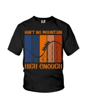 Ain't No Mountain High Enough Roller Coasters T-Shirt Vintage Rollercoaster Gifts Youth T-Shirt tile