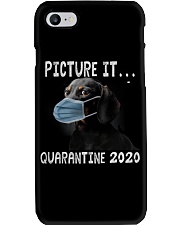 Picture It Quarantine 2020 dachshund Phone Case thumbnail