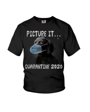Picture It Quarantine 2020 dachshund Youth T-Shirt thumbnail