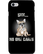 Shh No One Cares French Bulldog Phone Case thumbnail