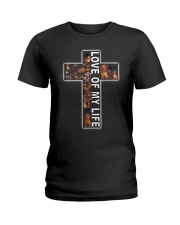 Dachshund T-shirt Christmas gift for friend Ladies T-Shirt thumbnail