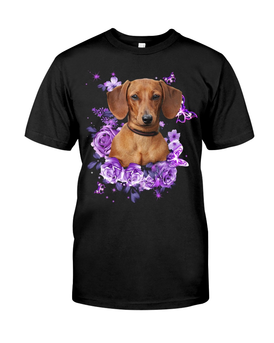 Dachshund T-shirt Christmas gift for friend Classic T-Shirt