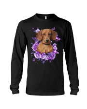 Dachshund T-shirt Christmas gift for friend Long Sleeve Tee thumbnail