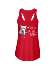 Pitbull Proud Pitbull Dad Ladies Flowy Tank thumbnail