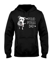 Pitbull Proud Pitbull Dad Hooded Sweatshirt thumbnail