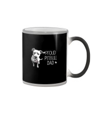Pitbull Proud Pitbull Dad Color Changing Mug thumbnail
