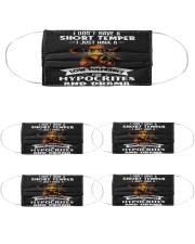 Cow I Don't Have A Short Temper Cloth Face Mask - 5 Pack thumbnail