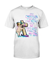 pug 2 Classic T-Shirt front