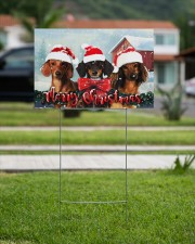 Dachshund 18x12 Yard Sign aos-yard-sign-18x12-lifestyle-front-09