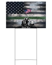 Dachshund 18x12 Yard Sign back