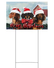 Dachshund 18x12 Yard Sign front