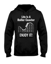 Life Is A Roller Coaster Enjoy It Shirt Game Design Thrilling T-Shirt Fun Gifts For Boyfriend Hooded Sweatshirt tile