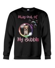 Stay Out Of My Bubble Chihuahua Crewneck Sweatshirt thumbnail