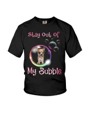 Stay Out Of My Bubble Chihuahua Youth T-Shirt thumbnail