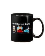 My Quarantine Routine frenchie3 Mug thumbnail