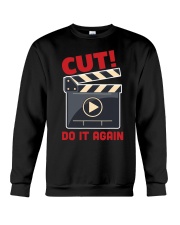 Cut Do It Again Shirt Movie Director Graphic T-Shirt Filmmaker Gifts Crewneck Sweatshirt tile