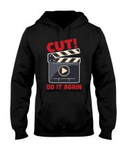 Cut Do It Again Shirt Movie Director Graphic T-Shirt Filmmaker Gifts Hooded Sweatshirt tile