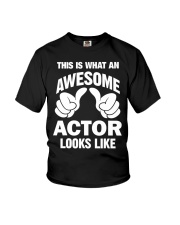 This Is What An Awesome Actor Looks Like Shirt Funny Sayings T-Shirt Gifts For Adults Youth T-Shirt tile