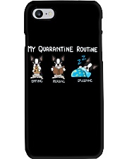 My Quarantine Routine boston3 Phone Case thumbnail