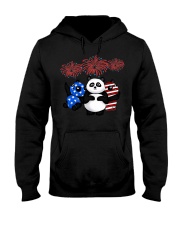 panda 1 Hooded Sweatshirt thumbnail