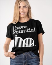 I Have Potential Shirt Roller Coaster Love Vintage T-Shirt Gift For Girlfriend Classic T-Shirt apparel-classic-tshirt-lifestyle-front-100