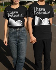 I Have Potential Shirt Roller Coaster Love Vintage T-Shirt Gift For Girlfriend Classic T-Shirt apparel-classic-tshirt-lifestyle-front-145