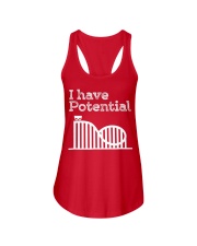 I Have Potential Shirt Roller Coaster Love Vintage T-Shirt Gift For Girlfriend Ladies Flowy Tank tile