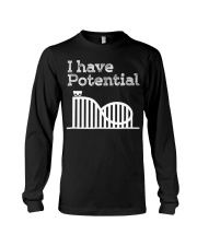 I Have Potential Shirt Roller Coaster Love Vintage T-Shirt Gift For Girlfriend Long Sleeve Tee tile