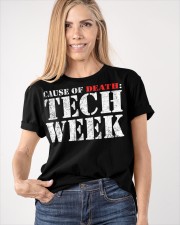 Tech Week (Cause Of Death) Shirt Theater Geek Crew T-Shirt Christmas Gifts For Actors Classic T-Shirt apparel-classic-tshirt-lifestyle-front-100