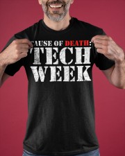 Tech Week (Cause Of Death) Shirt Theater Geek Crew T-Shirt Christmas Gifts For Actors Classic T-Shirt apparel-classic-tshirt-lifestyle-front-181
