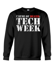 Tech Week (Cause Of Death) Shirt Theater Geek Crew T-Shirt Christmas Gifts For Actors Crewneck Sweatshirt tile