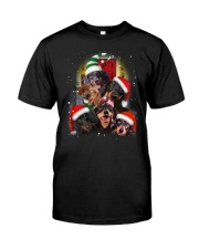 Dachshund T-shirt Christmas gift for friend Classic T-Shirt front