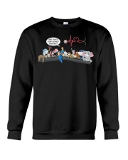 All animals and nurse lunch break edition Crewneck Sweatshirt thumbnail