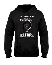 i'm telling you i'm not a schnauzer Hooded Sweatshirt thumbnail
