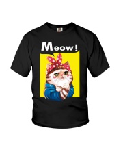 Cat meow edition Youth T-Shirt thumbnail