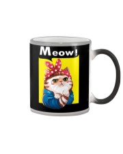 Cat meow edition Color Changing Mug thumbnail