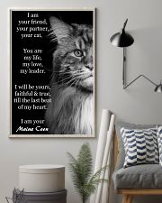 I Am Your Friend You Partner Your Cat 11x17 Poster lifestyle-poster-1